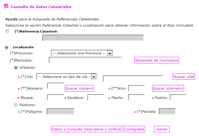 referencia catastral